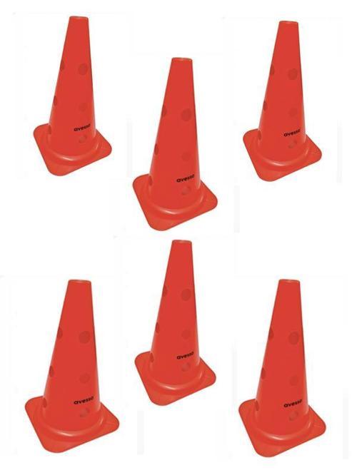 Hn-38-4 Delikli Antrenman Hunisi 38 Cm Turuncu 6lı