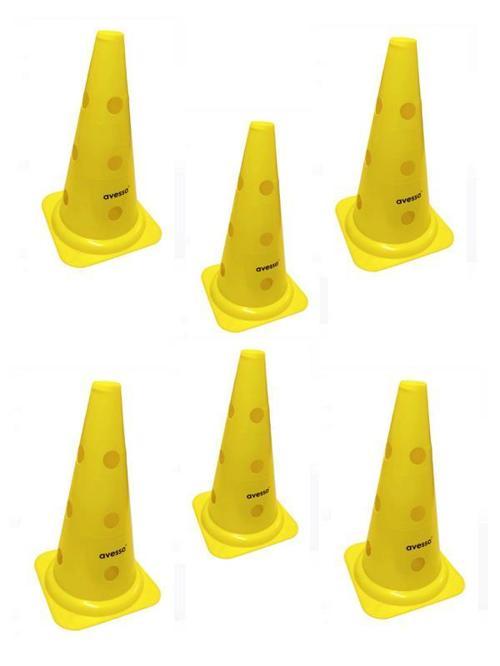 Hn-38-5 Delikli Antrenman Hunisi 38 Cm Sarı 6lı