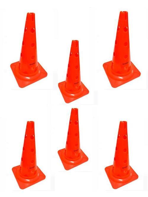 Hn-52-3 Delikli Antrenman Hunisi 52 Cm Turuncu 6lı