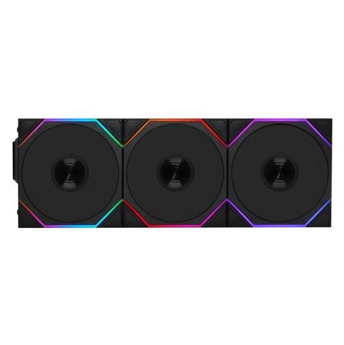 UNI FAN REVERSE TL WIRELESS 3x120mm Siyah Kasa Fanı (G99.12RTL1W3B.00)