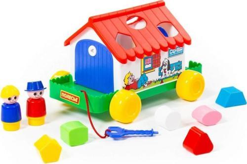 Oyuncak Eğitici Bul-Tak Küplü Tekerli Oyun Evi