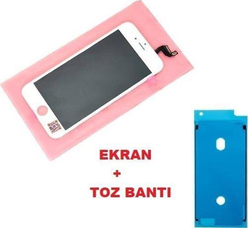 İphone 6S Lcd Ekran dokunmatik (+TOZBANTI LW Marka) BEYAZ
