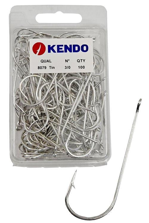 8079 Abardeen Tin 3/0 100 Adet Halkalı Olta İğnesi
