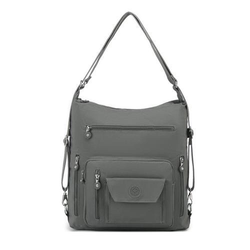 Hem Sırt Hem de Omuz Kadın Çantası Smart Bags 1205 Koyu Gri