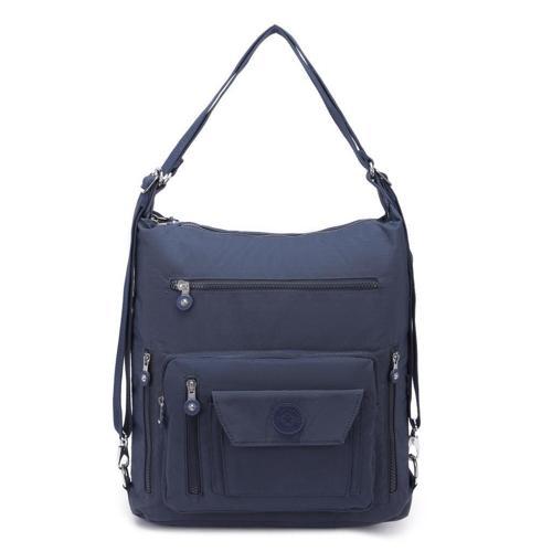 Hem Sırt Hem de Omuz Kadın Çantası Smart Bags 1205 Lacivert