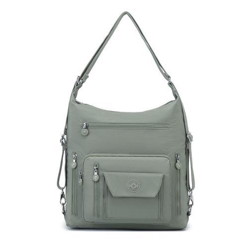 Hem Sırt Hem de Omuz Kadın Çantası Smart Bags 1205 Yeşil
