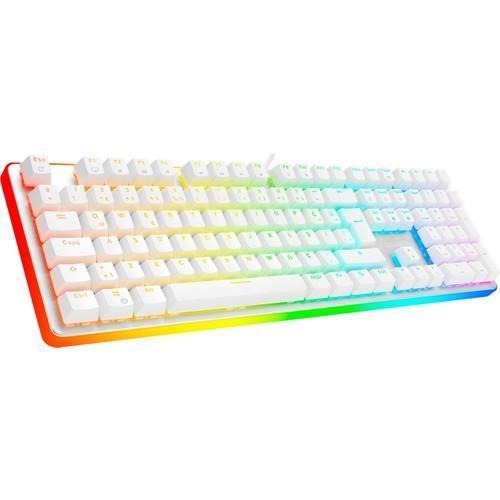 G918 Fire Storm RGB Blue Switch Beyaz Mekanik Gaming Klavye