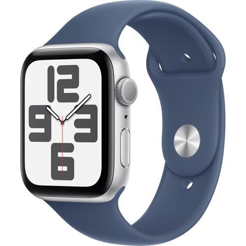 Watch Se Gps 44MM Silver Aluminium Case With Denim Sport Band - S/m