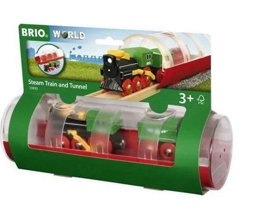 Buharlı Tren ve Tünel 33892