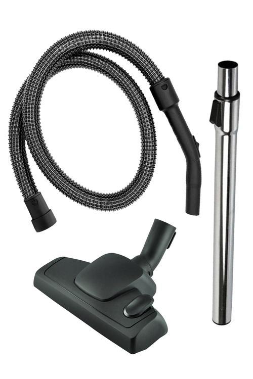 Rowenta RU 225 Nuvo Uyumlu Çelik Telli Süpürge Hortum Komple Seti 3'lü