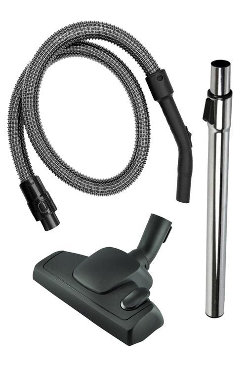 Karaca Vantuz V12 Infinity Pro Rosegold Uyumlu Çelik Telli Süpürge Hortum Seti 3'lü