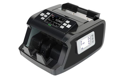 SM-60C Çift Ekranlı ₺,€,$,£ Karışık Sayım Para Sama Makinesi