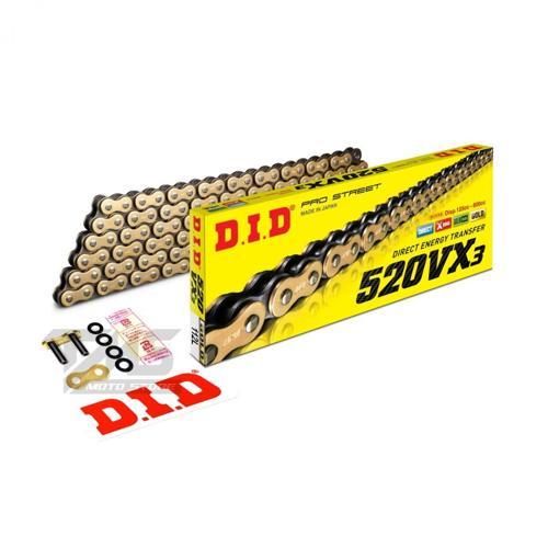 Suzuki Dr200 S L7,l8 17-18 Motosiklet Zinciri Vx3 Gold Dıd