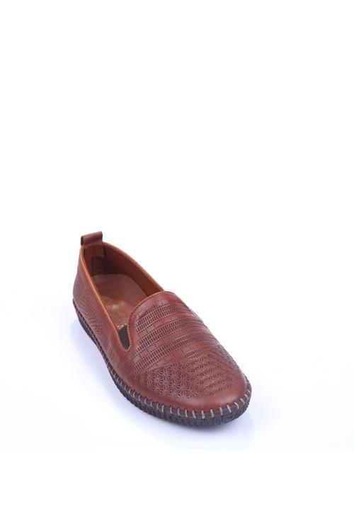 7232 Kadın Günlük Hakiki Deri Ortopedik Ayakkabı