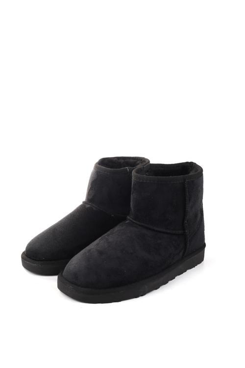 Pc-52127 Süet Spor Rahat Taban Kürklü Kadın Bot