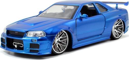 Hızlı ve Öfkeli Fast & Furious Metal Diecast 2002 Nissan Skyline 1:24 253203045