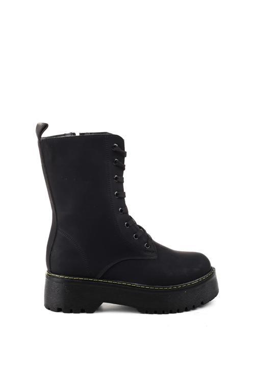 4189 Poli Taban Günlük Kadın Fermuarlı Postal Bot