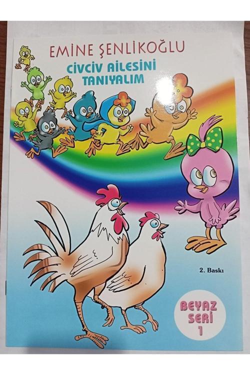 Mektup Yayınları Civciv Ailesini Tanıyalım Beyaz Seri