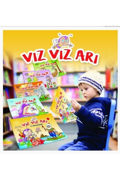 Yeni Asya Neşriyat 5'Li Set Vız Vız Arı- 8140 Çizgilerle Değerler Eğitimi Demirhan Kadıoğlu Can Kardeş Yayınları