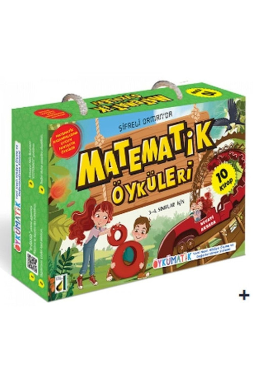 Damla Yayınevi Matematik Öyküleri - 10 Kitap / Necati Akbaba / 9786254112775