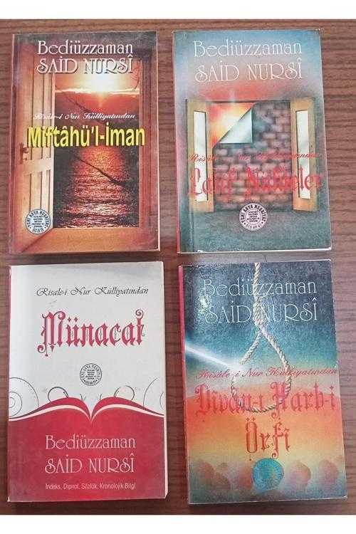 Yeni Asya Neşriyat Miftahül Iman Latif Nükteler Münacaat Divanı Harbi Örfi