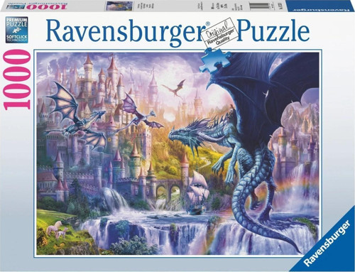 1000 Parça Puzzle Ejderha Şatosu 152520