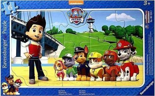 15 Parça Küçük Çerçeveli Puzzle Paw Patrol 061242