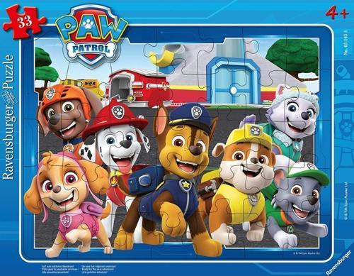 33 Parça Büyük Çerçeveli Puzzle Paw Patrol 051458