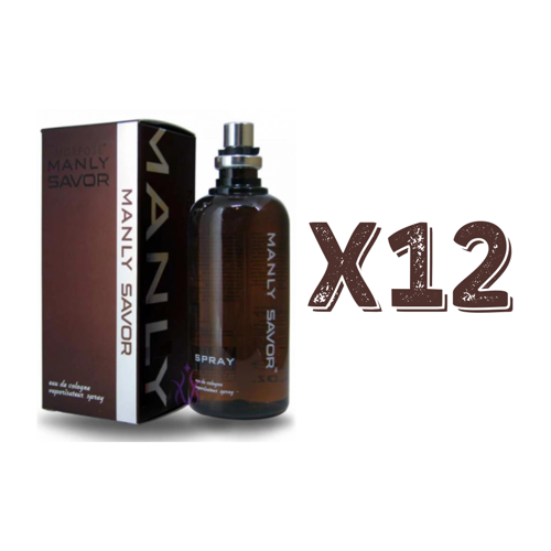 Savor EDC 125 Ml Erkek Parfüm 12 Adet