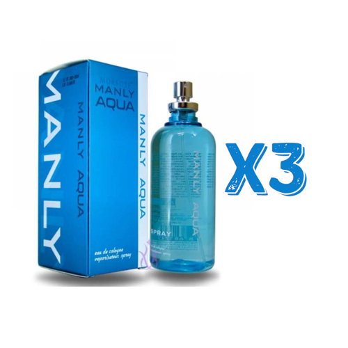 Aqua EDC 125 Ml Erkek Parfüm 3 Adet