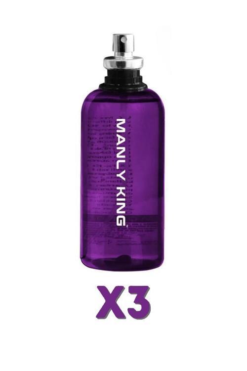 King EDC 125 Ml Erkek Parfüm 3 Adet