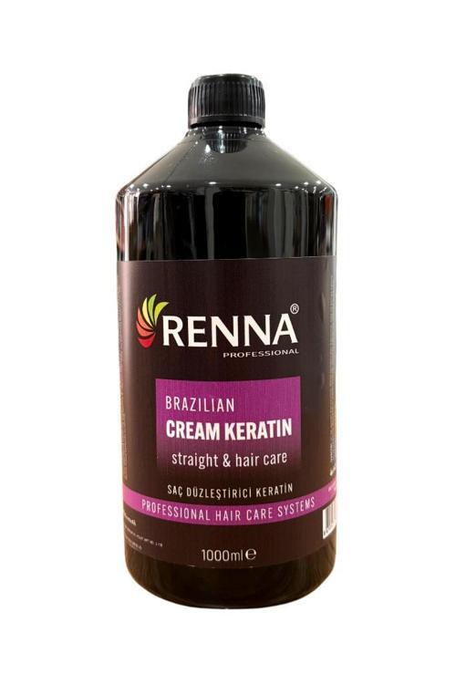 Krem Keratin Saç Düzleştirici Şampuan 1000 Ml