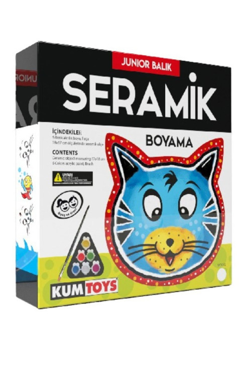 Seramik Kutulu Boyama Etkinlik ( Tablet Lale ) Hobi Boyama