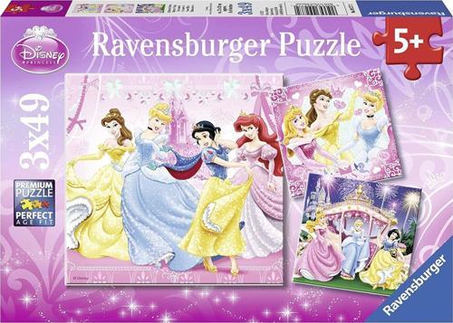 3x49 Parça Puzzle Pamuk Prenses 092772