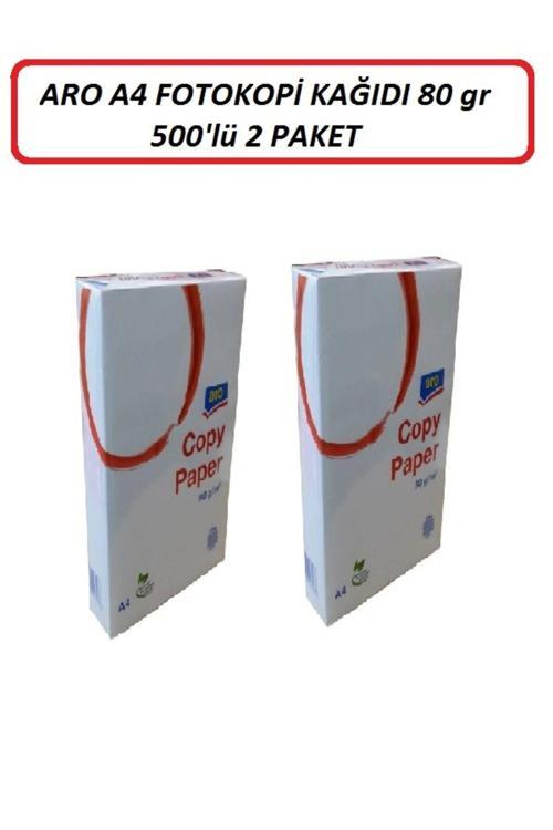 Fotokopi Kağıdı A4 80 Gr 1000'Li ( 2 Paket ) (500X2=1000 Adet )