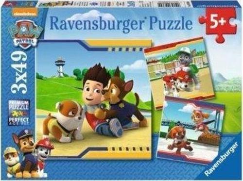 3x49 Parça Puzzle Paw Petrol Kahramanlar 093694