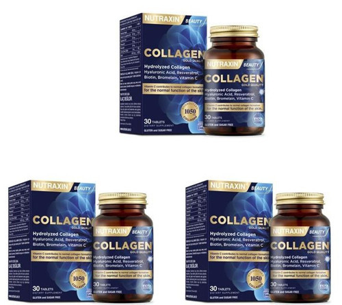 Beauty Gold Collagen 30 Tablet x 3 ADET