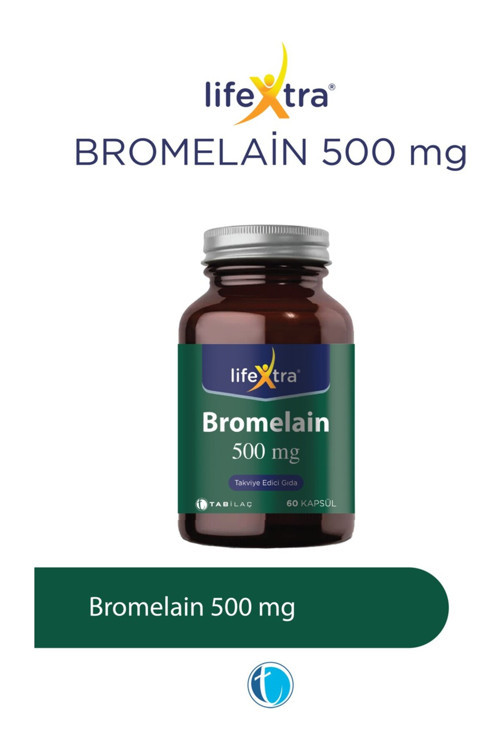 Lifextra Bromelain 500 Mg 60 Kapsül
