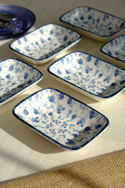 Blue Heaven Kayık Tabak 6 lı 14x10x2cm