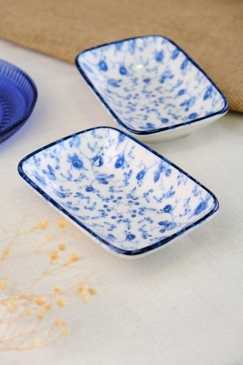 Blue Heaven Kayık Tabak 2 li 14x10x2cm