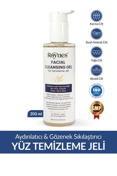 Yeşil Çay Özlü Yüz Temizleme Jeli, Canlandırıcı, Nemlendirici, Arındırıcı, Facial Cleasing Gel 200Ml