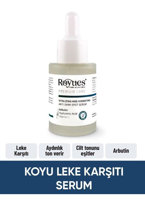 Koyu Leke Karşıtı Arbutin Cilt Serumu, Cilt Tonu Eşitleyici (Arbutin + Hyalüronik Asit + Vitamin C)