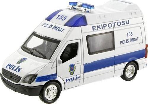 BİRLİK IŞIKLI METAL ÇEKBIRAK POLİS EKİP OTO FY5058SB-12D