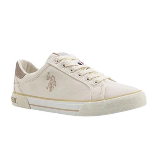 U.S Polo Assn Rachel 5FX Bej Kadın Sneaker