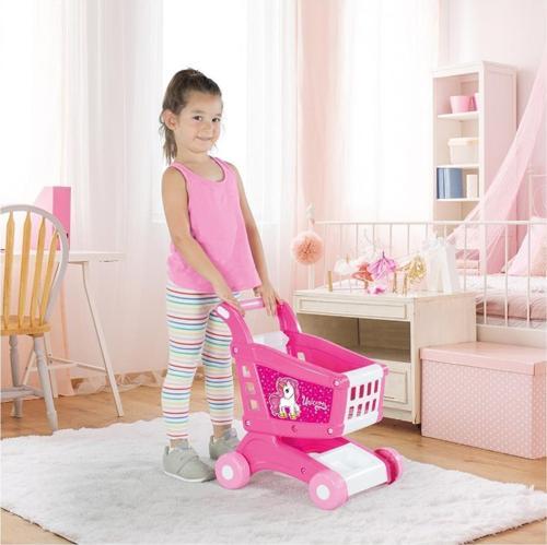 2558 Unicorn Eğitici geliştirici Oyuncak Alışveriş Market Arabası