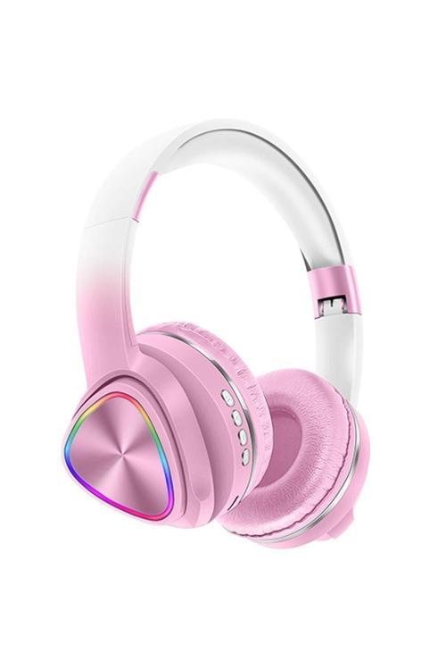 Kulak Üstü Kablosuz Kulaklık Anc Rgb Işıklı Sd Kart Uyumlu Oyun Ve Müzik Kulaklığı