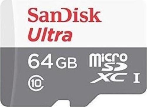 Ultra 64gb 100mb/s Microsdxc Uhs-ı Hafıza Kartı Sdsqunr-064g-gn3mn