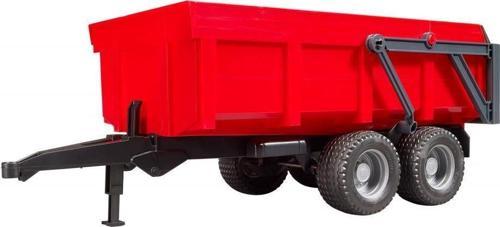Damperli Kırmızı Römork 1:16 Ölçekli Model Traktör Kasası