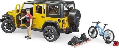 Jeep W. Rubicon & Bisiklet Ve Sürücüsü