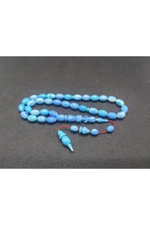 Ahmet Eryılmaz Usta Eseri 0.6 Delim Halkalı İmame 3 Kat Cilalı Sıkma Kehribar Sertifikalı 6868